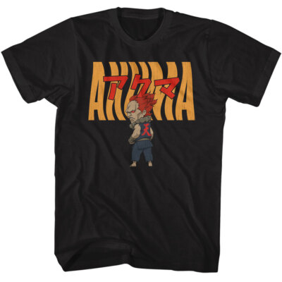 Street Fighter Capcom Video Game Akuma Japanese Chibi Character Men's T-Shirt