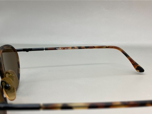 Mossho Sunglasses "De Niro" 003 Made in Italy Round Black Tortoise - Picture 7 of 15