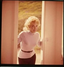 Donna Douglas rare 1960's portrait photo shoot Original 2.25 x 2.25 Transparency