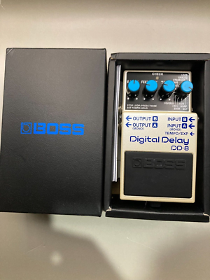 Boss DD-8 Digital Delay Guitar Effects Pedal w/Box Tested from