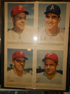 140 Dif Framed Phila NY Boston Team Posters Old SIs TSNs Life Sport Magazines NR