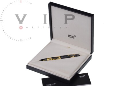 MONTBLANC SOLITAIRE CALLIGRAPHY GOLD LEAF FÜLLFEDERHALTER FOUNTAIN PEN (119688)
