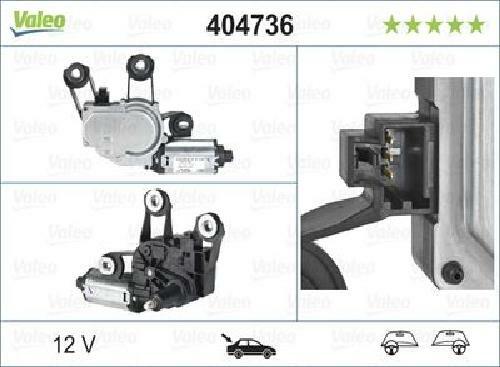 Motore tergicristallo posteriore 404736 VALEO per FORD FIESTA V FUSION - Immagine 2