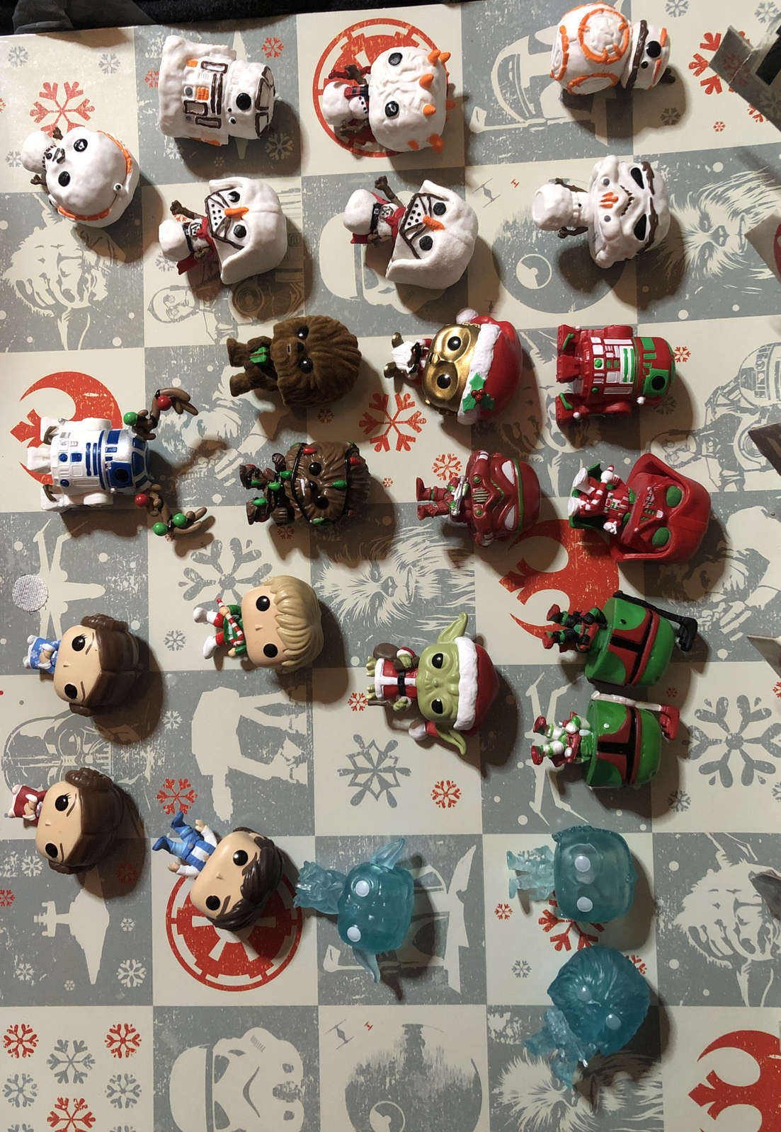 Funko Pop Minis Star Wars Advent Calendar Vinyl Figure Lot | eBay