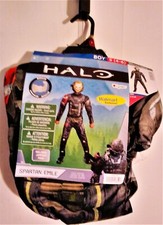 Halo Spartan Emile Costume Boys Size Small 4-6 Padded Halloween Kids REDUCED 
