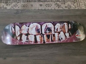 Original Big Baby Scumbag Skateboard Deck - Channel 5 News RAPPER YOUTUBER RARE