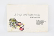 VTG Retro 1970s Pad of Postcards Send A Note Royal Companies Mushroom Veggies