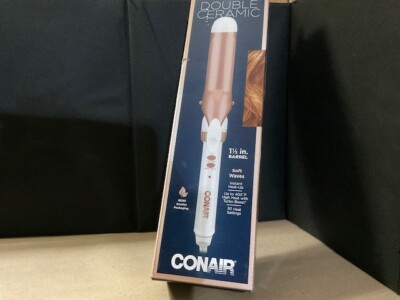 Conair Double Ceramic 1-1/2 Inch Curling Iron, 30 Heat Settings
