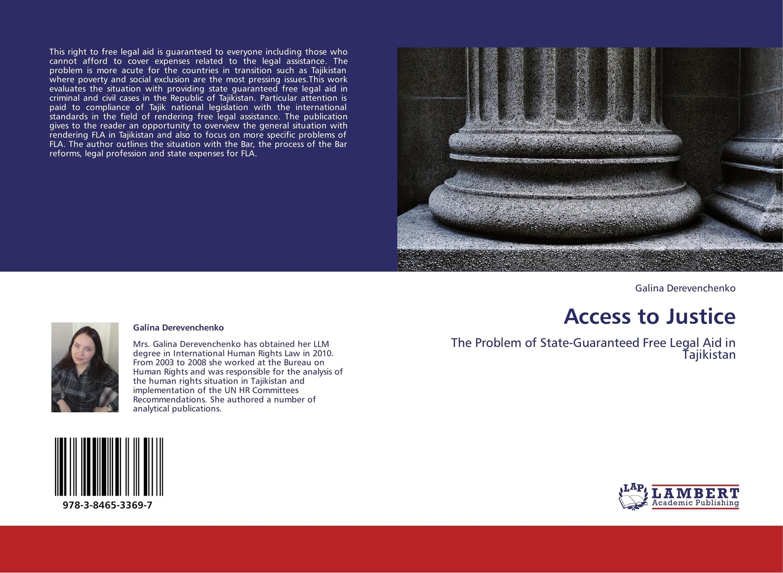 Thumbnail - Galina Derevenchenko | Access To Justice | Taschenbuch | Englisch