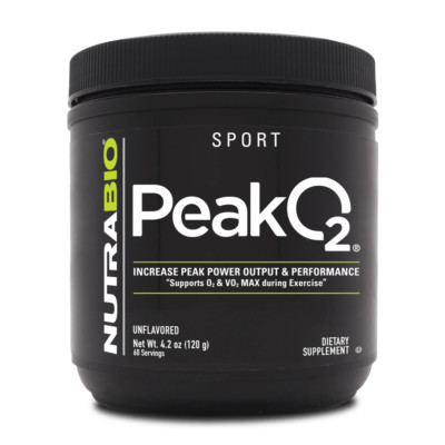 NutraBio- PEAKO2-Increase Peak Power Output & Performance-Unflavored-60 Servings