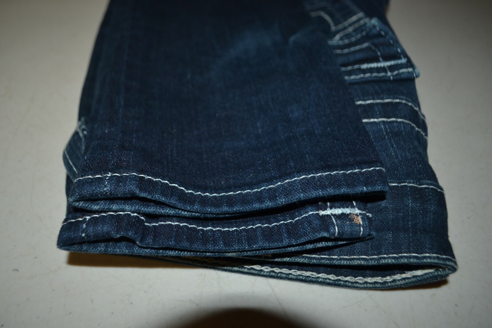 True Religion Women's Julie Slim Skinny Blue Denim Jeans Sz 26x33 thumbnail 12