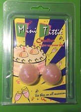Boobie Candles Cake Topper Mini Tittie Candle Boob Breast Party Gag Gift 1"
