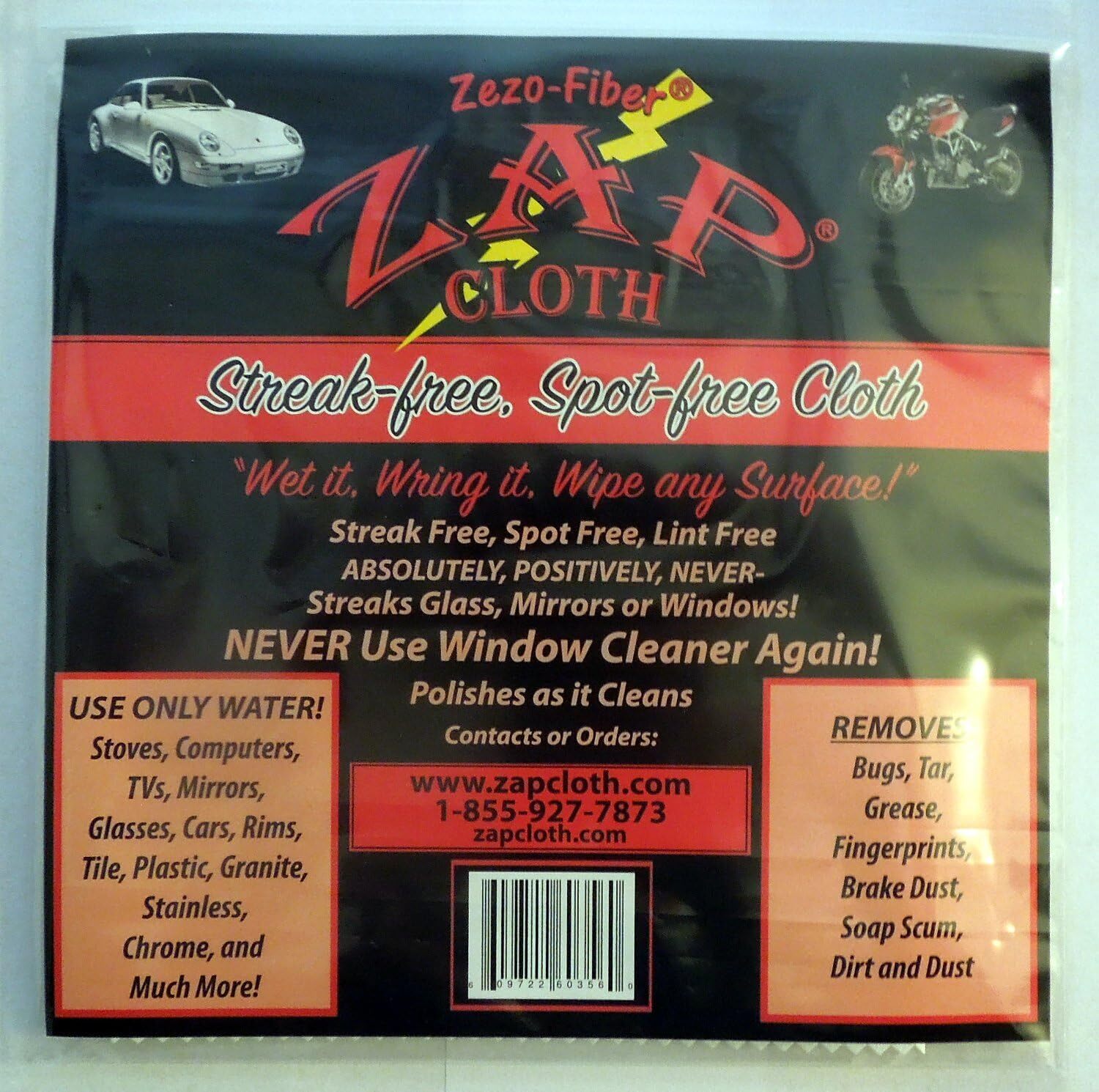 ZezoFiber Zap Cloth 10 Cloths Zezofiber 10 eBay