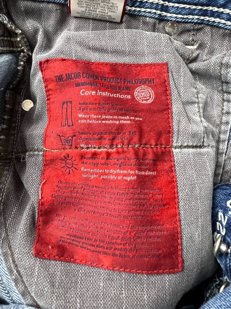 Jacob Cohen Type 622.C Vintage Men's Jeans - 34 Hand Made Japanese
