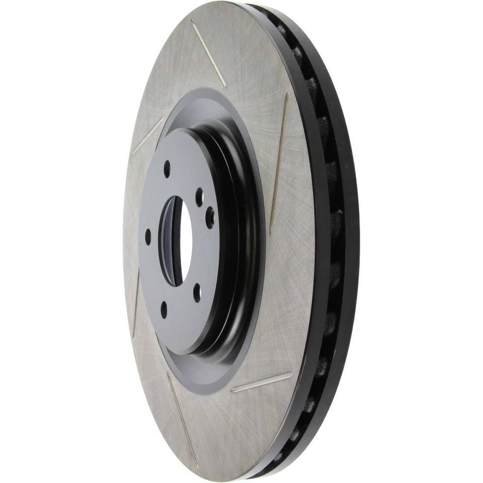 Rotor de freno de disco del lado del conductor delantero Stoptech para Mercedes-Benz (126.35052SL) Foto 3 de 4