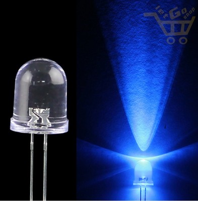 LED HL 10MM Rouge - Diode LED 10mm Rouge Haute Luminosité | Electronic Shop
