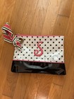 Cosmetic Bag Pouch Small Polka Dot Pink Letter S  — photo 1