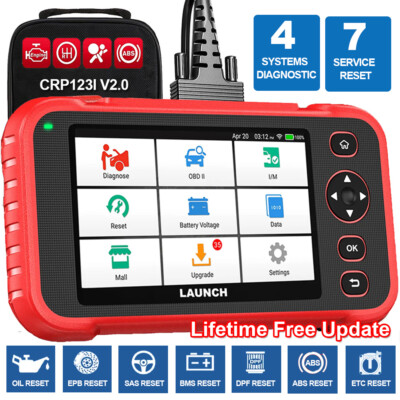 2026 LAUNCH CRP123i V2.0 PRO Profi OBD2 Diagnosegerät Auto Scanner DPF EPB SAS