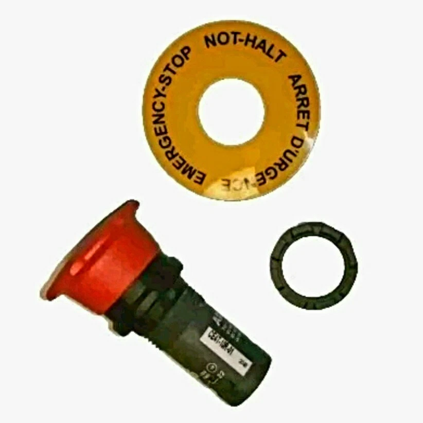 ABB CE4T-10R-01 Emergency Stop Button for Industrial Applications Twist Release - Image 3 of 4