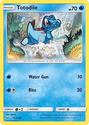 2021 Pokémon McDonald's Collection Totodile 18/25 CGC 8.5 NM/Mint+
