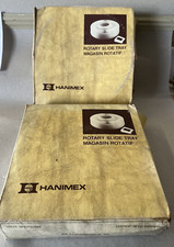 2 HANIMEX ROTARY SLIDE TRAYS HOLDS 100 2X2 SLIDES
