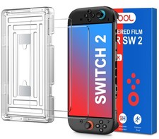2 Pack 9H Tempered Glass Screen Protector for Nintendo Switch 2 2025 Console