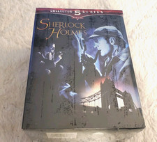SHERLOCK HOLMES Collector's Series 5 Tape Set VHS Lot Brand New/Sealed