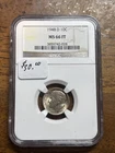 1948-D Roosevelt Silver Dime 10C NGC MS66 FT Full Torch Gem US 90% Coin BM1