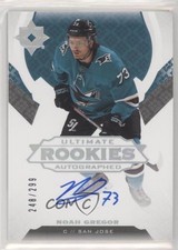 2019 Ultimate Collection Rookies 248/299 Tier 1 Autographed Noah Gregor Auto 3qn