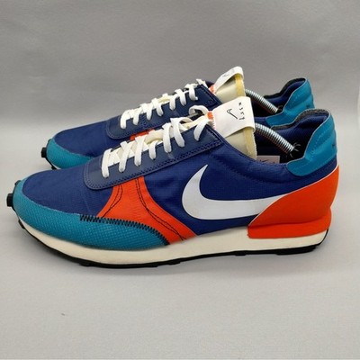 Nike Daybreak Type SE Midnight Navy Team Orange Mens Size 13 Retro Athleisure