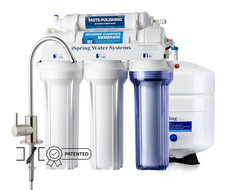 iSpring RCC7AK-UV 7-Stage 75 GPD UV Alkaline Reverse Osmosis Water Filter