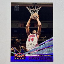 1993-94 Topps Stadium Club #7 Derrick Coleman Beam Team Nets