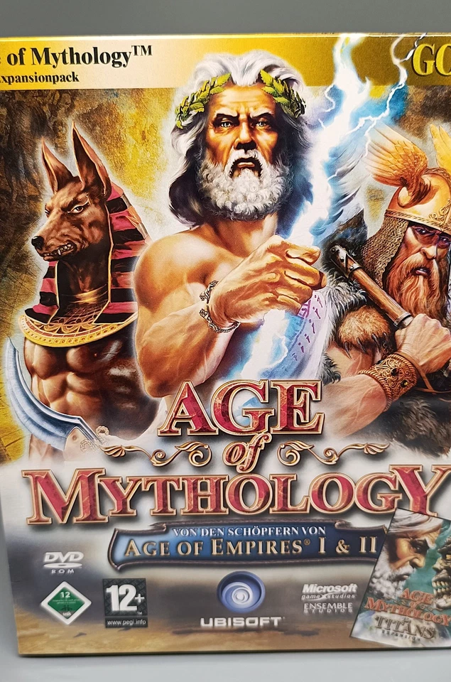 Age of Mythology Gold Edition - Big Box - PC - Sigillato - NUOVO ULTRA RARO - Immagine 4 di 4