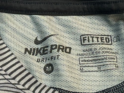 Nike Pro Boys Dri-Fit Fitted Shirts Youth Size Medium Lot (2), Nike Logo GUC - Picture 9 of 16