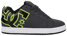 DC Court Graffik Shoe - Grey / Black / Green - New