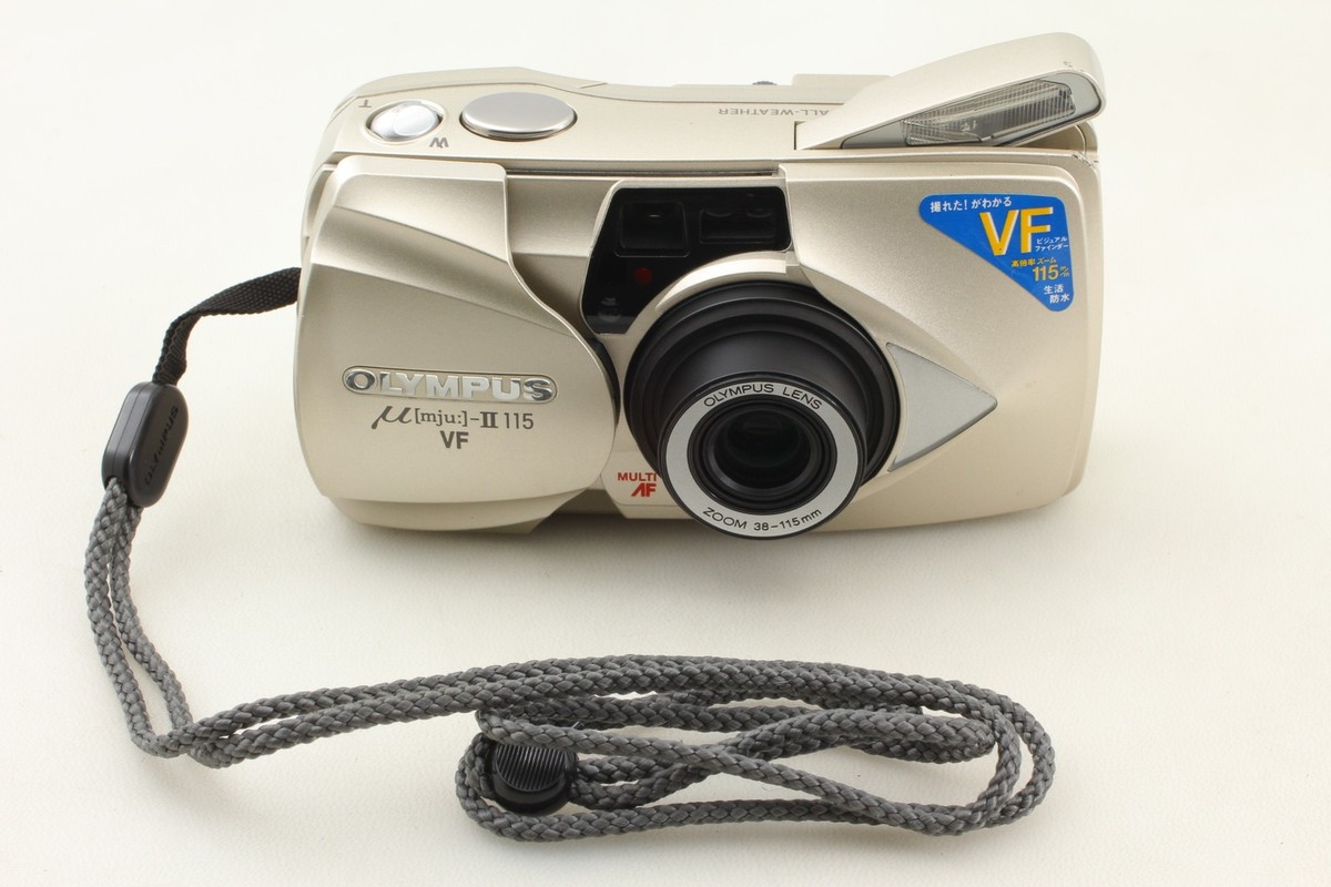 OLYMPUS μ II 115 VF MINT w/Strap】 Olympus μ Mju II 115 VF 35mm Point & Shoot