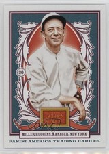 2013 Panini Golden Age White Border Miller Huggins #30 HOF 4p4