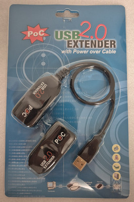 LogiLink UA0207 USB2.0 Extender with Power over Cable CAT5e/6 bis 50m Patchkabel