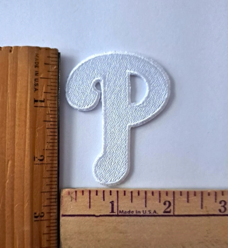 Philadelphia Phillies Embroidered Patch MLB 2.5" x 1.75" Iron on Sew on