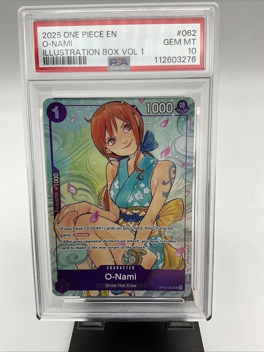 ナミ　PSA10　Anime 25th collection PSA 10 Gem Mint Nami 25th Anniversary Premium Card