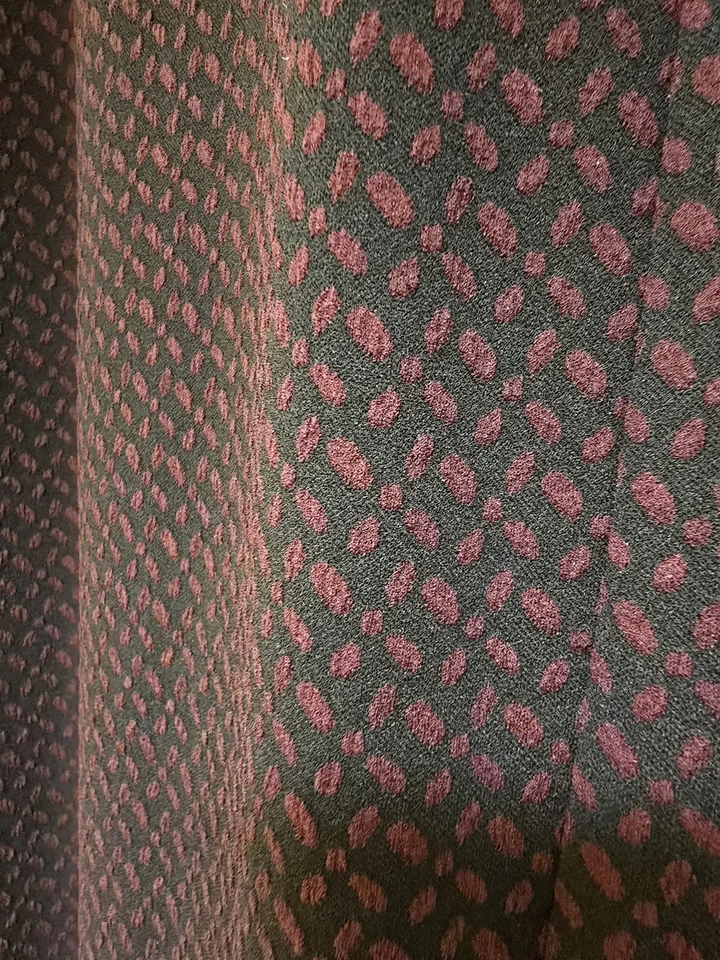 Vestido ajustado ceñido al cuerpo Calvin Klein para mujer 4 rojo granate negro trabajo cóctel Foto 3 de 4