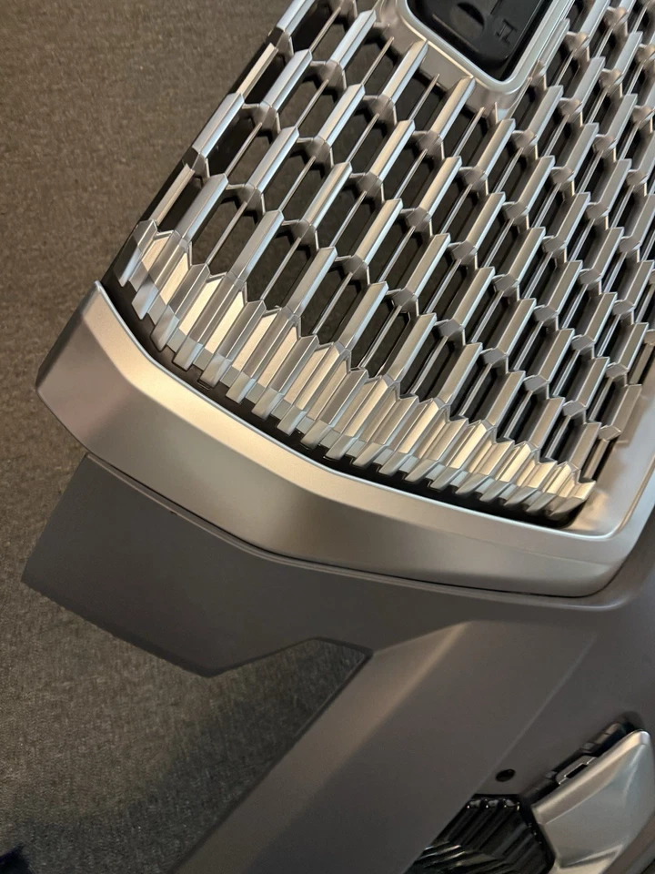 Fit 2021 - 2024 GMC Yukon Front Bumper Assembly with Grille W/ 4 Sensor Hole - Image 4 of 4