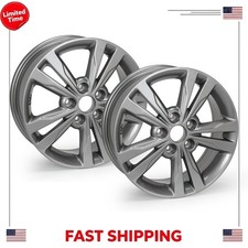 2pack 16 X6.5 Alloy Replacement Wheel For Hyundai Elantra 2016 2017 2018 Wheel