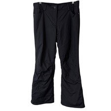 Obermeyer Womens Ski Pants Jewel Jean 10 Black Insulated Snowboard 15084