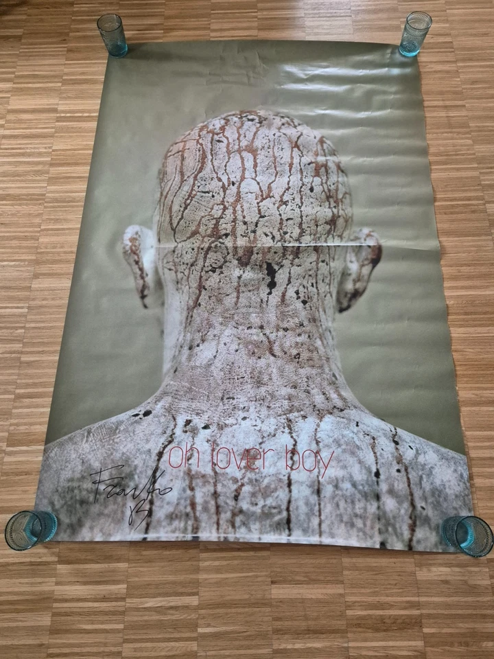 Poster Franko B. oh lover Boy  Gay, sehr selten 150x100cm