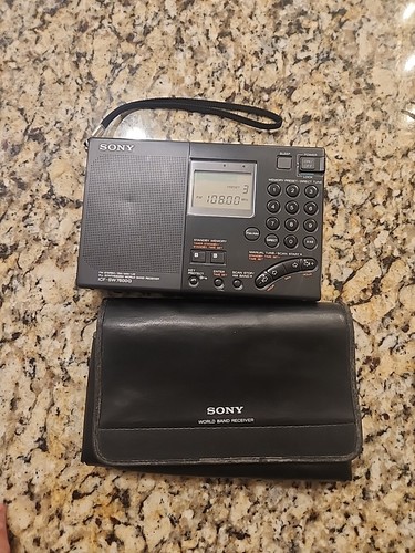 Sony ICF-SW7600G LW/AM/FM/SW Radio Free Ship, Smoke Free Home | eBay