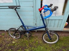 moulton bike series 3 modified with alloy parts