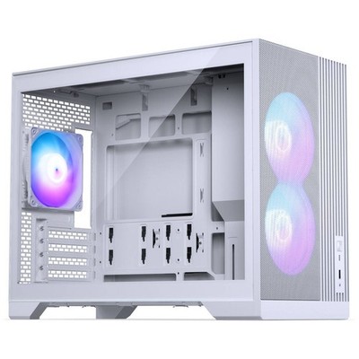 PHANTEKS XT M3 PC-Gehäuse, Mini-Gehäuse, mATX, RGB, Tempered Glass - inklusive 3