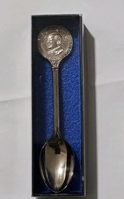 Pope John Paul II British Visit 1982 Spoon Sheffield stainless steel by HM & Co
