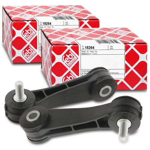 2X Febi Bilstein Koppelstange Vorne VW Bora 1 Golf 4 Seat Leon Skoda Octavia 1-image
